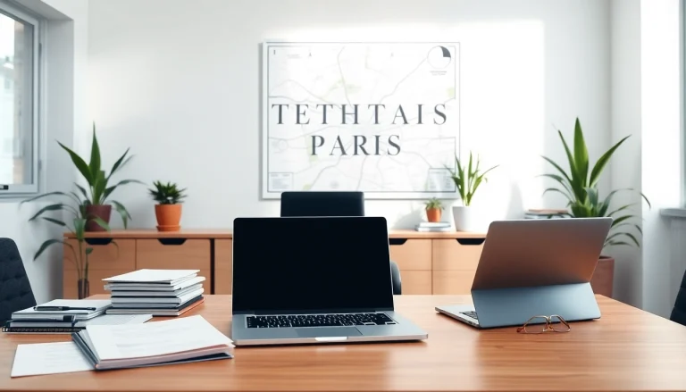 Traducteur assermenté à Paris, bureau professionnel présentant des services de traduction certifiés