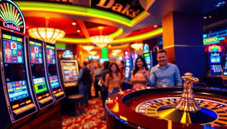 Découvrez les jeux passionnants du meilleur casino en ligne dans une ambiance de fête.