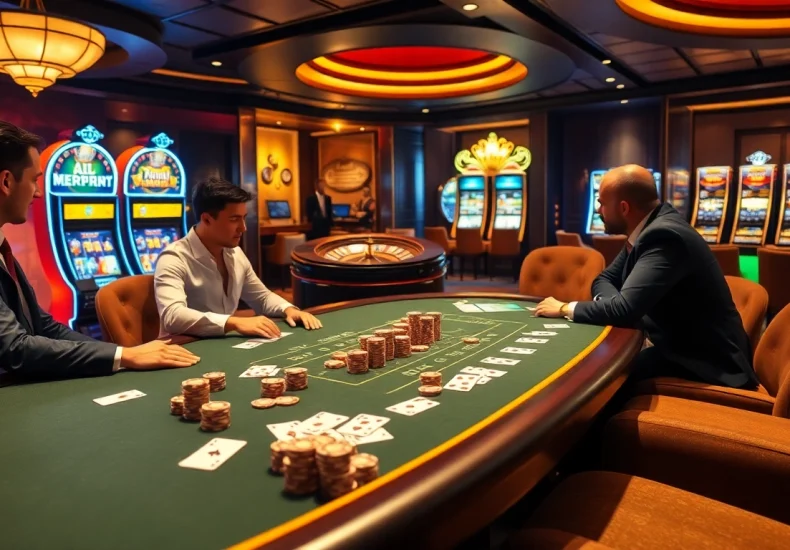 Engage in high-stakes poker at https://f8bet.dental/ with luxury casino elements like chips and cards.