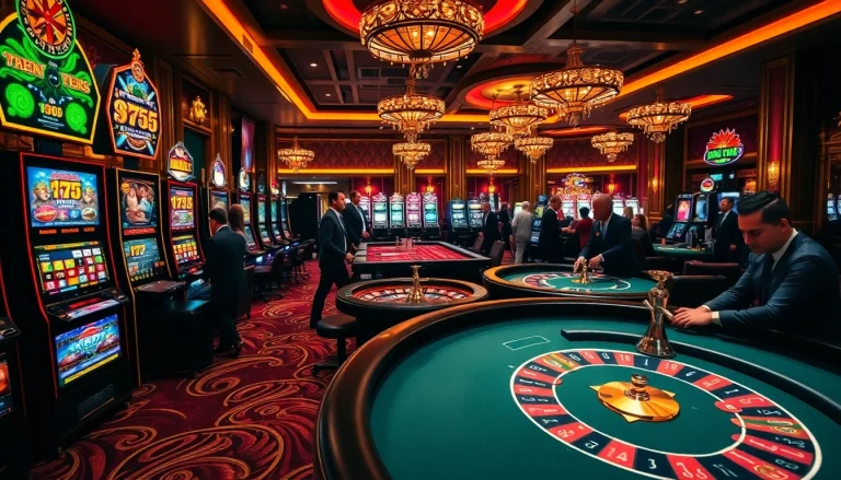 Experience the excitement of FLY88 with vibrant casino games and luxury ambiance.