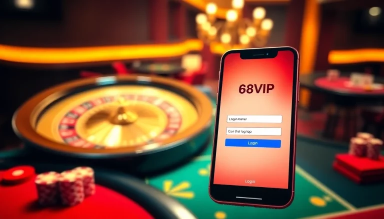 Log in to Đăng Nhập Nhà Cái 68VIP with excitement at this luxurious casino