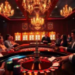 Experience the thrill of casino gaming at nk88 net with vibrant roulette action and elegant decor.